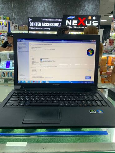 Ноутбуки: Ноутбук, Lenovo, 2 ГБ ОЗУ, Intel Celeron, Б/у, Для несложных задач