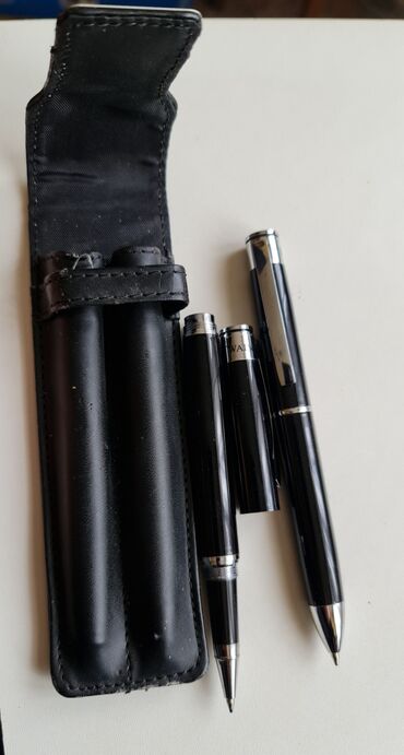 Setovi za manikir i pedikir: Set olovaka Triumph-Adler u futroli - Elegantni poklon set od dve — 1