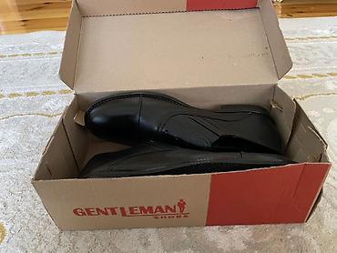 ayaqqabı: Məhsul: Gentleman Shoes kişi klassik ayaqqabısı - Rəng: Qara - Model — 1
