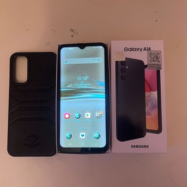 samsung b2710: Samsung Galaxy A14, 128 GB, rəng - Qara, Qırıq