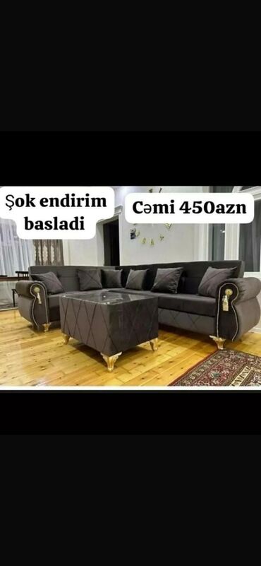 Divanlar: Künc divan, Yeni, Açılan, Bazalı, Parça, Şəhərdaxili pulsuz çatdırılma — 4