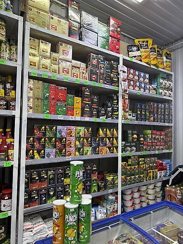 Крупы, мука, сахар: 🏪 Продуктовый магазин сатылат 📍 Аламедин базары 📏 12 кв.м Даяр бизнес — 7