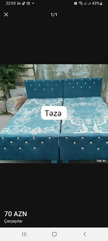 ikili carpayi: Təzə çarpayılar. 2 metr uzunu eni 85. çatdırılma odənişlidir — 3