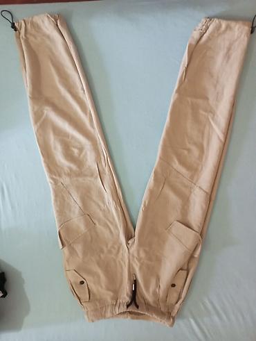 alt pal: Modabrend kişi şalvarı – model: AE500076 - Ölçü: XL - Rəng: bej — 1
