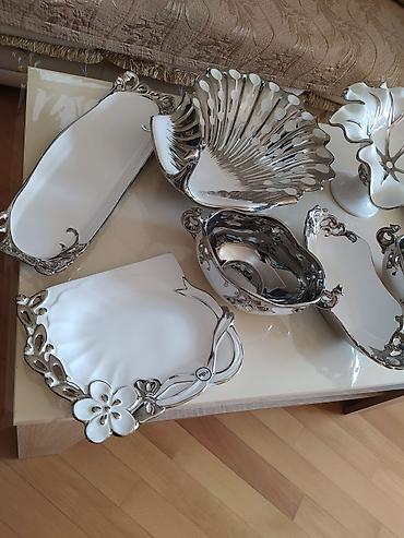 Nahar dəstləri və servizlər: Nahar dəsti, rəng - Ağ, Farfor — 11