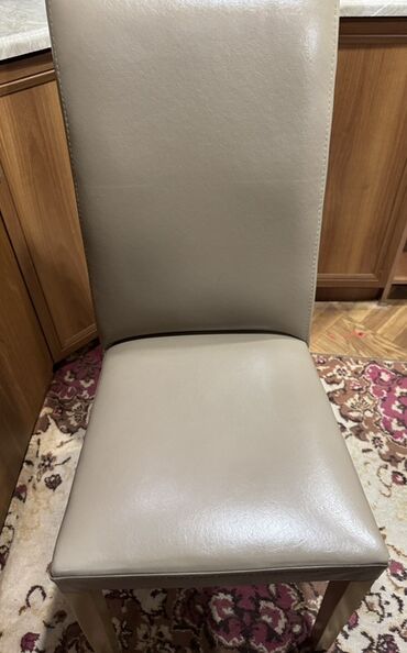 стоячий стол: Для кухни, Нескладной, цвет - Бежевый Стул