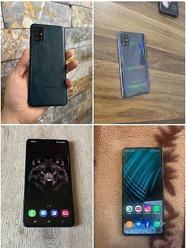 Samsung Galaxy A51, 64 GB, rəng - Qara, Barmaq izi