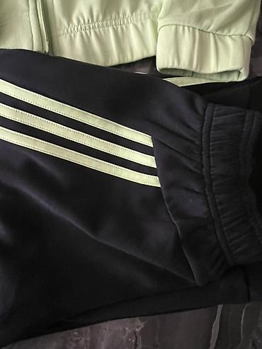 adidas ev geyimleri instagram: Adidas idman dəsti – ceket və şalvar - Rənglər: açıq yaşıl ceket — 2