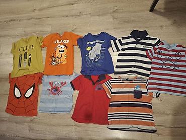 детские вещи на веревке: Комплект, Для мальчиков, 4 - 5 лет — 2