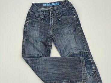 Spodnie: Spodnie jeansowe, 7 lat, stan - Dobry