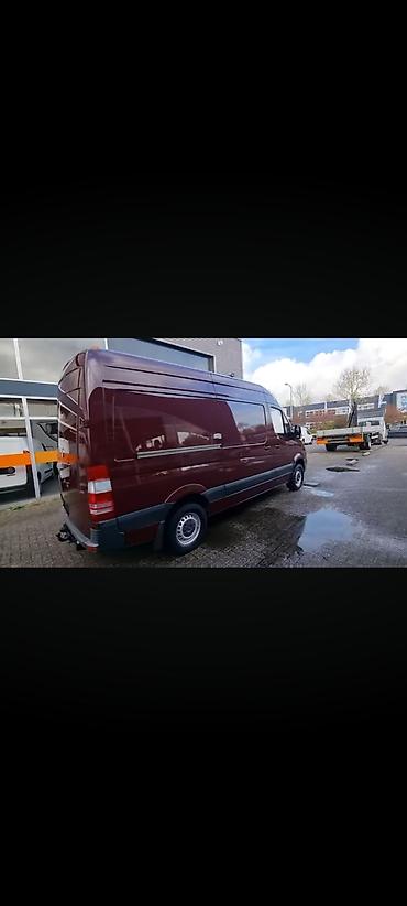 коса спринтер: Mercedes‑Benz Sprinter (длинная база, высокий кузов), бордовый цвет — 3