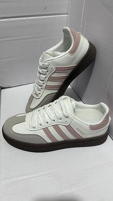 samba: Кроссовки, 39, 36, 37, Adidas, Новый, цвет - Белый, Самовывоз, Платная доставка — 1