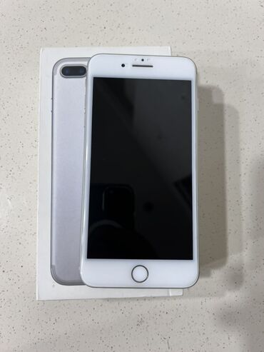 IPhone 7 Plus, Серебристый, Отпечаток пальца