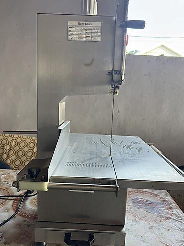 elektro mişar: Paslanmayan poladdan ət və sümük kəsmə lent mişarı - Peşəkar — 1