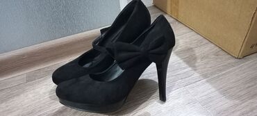 обувь для борьбы: Туфли 38, цвет - Черный