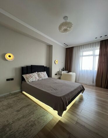 квартира в районе кызыл аскер: 2 комнаты, 65 м², Элитка, 14 этаж, Дизайнерский ремонт
