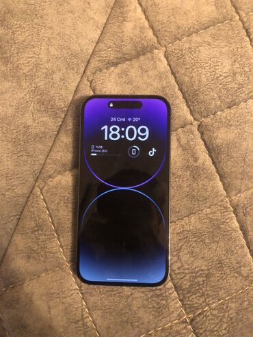 Apple iPhone: IPhone 14 Pro, 128 GB, Deep Purple
