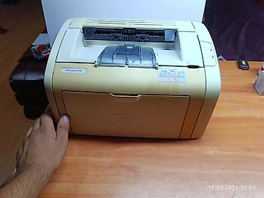 Принтеры: HP LaserJet 1018 monoxrom lazer printer - Kompakt və etibarlı HP — 2