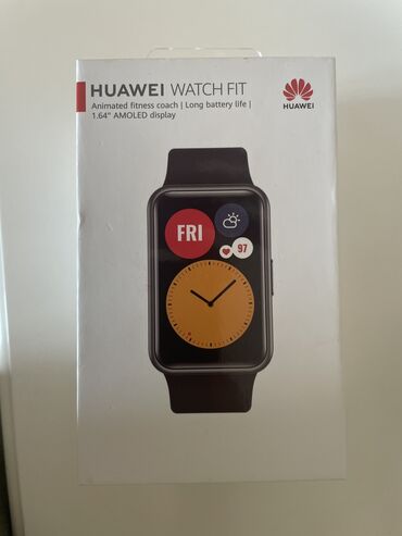 t500 smart watch: Б/у, Смарт часы, Huawei, Аnti-lost, цвет - Черный