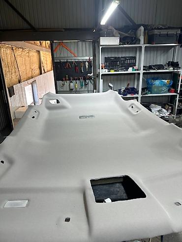 Работы по обшивке: Перетяжка потолка автомобиля и элементов потолочной обивки - Полный — 5