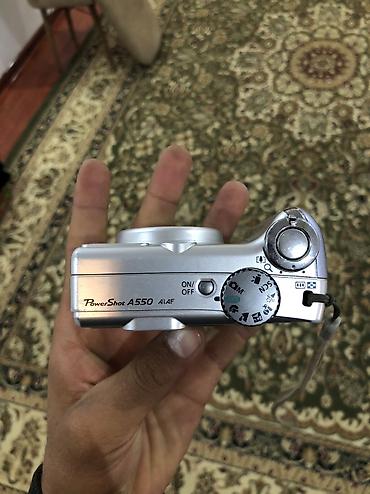 Фото жана видеокамералар: Компактный фотоаппарат Canon PowerShot A550 - Матрица 7.1 Мп - — 2