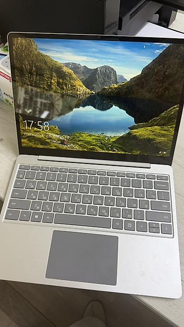 ноутбуки с 3050: Microsoft Surface Laptop Go (серебристый) Сенсорный экран - Экран — 3