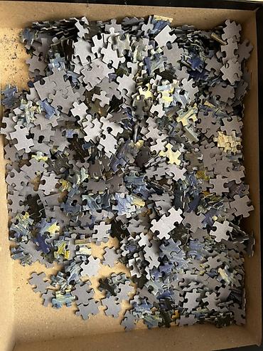 it sekilleri: FOCUS Blue “Famous Paintings” seriyasından 1000 hissəli pazl – Vincent — 2