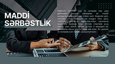 Услуги: VAREON CAPITAL – AI texnologiyalarına əsaslanan reklam və investisiya — 8