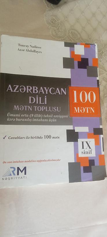 Məhsul: “Azərbaycan dili – Mətn toplusu (100 mətn)” kitabı lalafo.az -da Məhsul: “Azərbaycan dili – Mətn toplusu (100 mətn)” kitabı