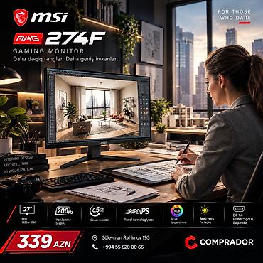 MSI Gaming MAG 274F MS-3CE427"Flat,200Hz,0.5ms, 300nits,Rapid IPS