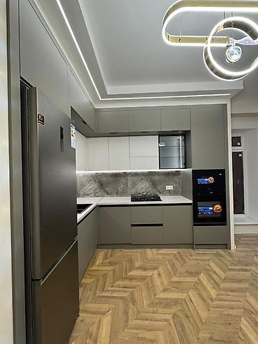 Кухонные гарнитуры: Кухонный гарнитур, Новый, цвет - Серый, МДФ, Бесплатная доставка — 2