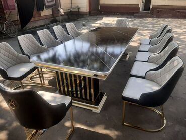 купить шкаф для одежды бишкек: Конок бөлмөсү үчүн үстөл жана отургуч, Жаңы, Акылуу жеткирүү, түсү - Кара