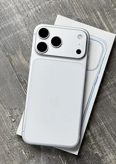 ayfon 9 pro max: IPhone 17 Pro Max, Б/у, 256 ГБ, Серебристый, Коробка, 100 % — 1