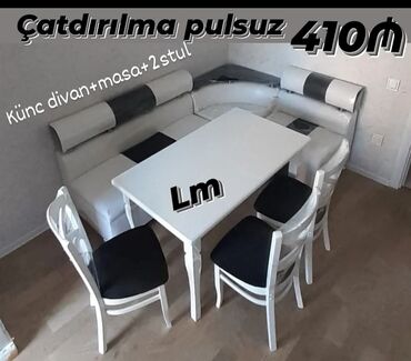 Sifarişlə masa və oturacaq dəstləri: Dördbucaq masa, Mətbəx üçün, Qonaq otağı üçün, Dəhliz üçün, 4 nəfər, Açılmayan, Azərbaycan, 1 il zəmanət -da lalafo.az — 4 Sifarişlə masa və oturacaq dəstləri: Dördbucaq masa, Mətbəx üçün, Qonaq otağı üçün, Dəhliz üçün, 4 nəfər, Açılmayan, Azərbaycan, 1 il zəmanət — 4