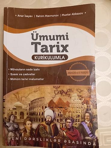 Testlər: Azərbaycan Tarixi Testlər 11-ci sinif, Anar İsayev, DİM, 1-ci hissə, 2024 il — 2