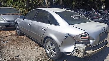 Другие детали кузова: Ауди A6 C5 седан (примерно 1997–2004 г.в.), серебристый цвет, на — 7