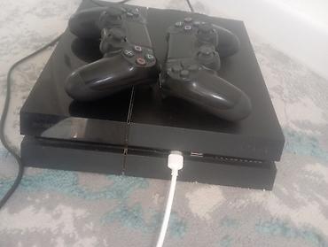 nintendo controller: PlayStation 4 (PS4) с двумя беспроводными геймпадами DualShock 4 — 1