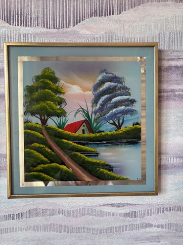 Pərdə və jalüzlər: Heç bir problemi yoxdur. Çərçivəli şüşə içində mini tablodur lalafo.az -da Pərdə və jalüzlər: Heç bir problemi yoxdur. Çərçivəli şüşə içində mini tablodur