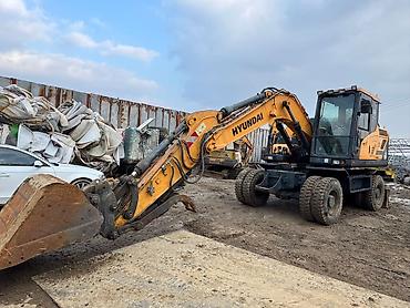 Экскаваторы: Экскаватор, Hyundai, 2016 г., Колесный — 1