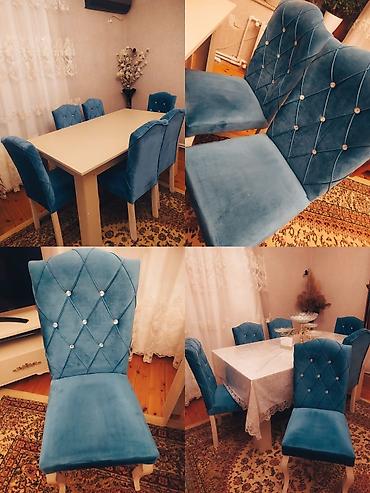 Masa Desti. 250azn 6 stulla. yaxsi veziyyetde unvan