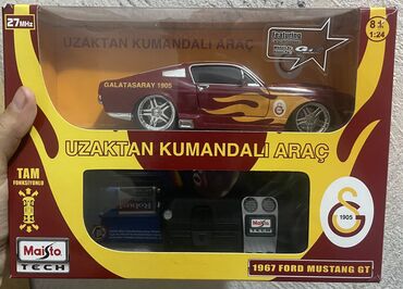 заказать модель машины: 1/24 Ford mustang gt 1967 Model pult ilə idarə oluna bilir