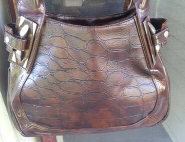 Torbe: Torba za rame, Handmade, Materijal: Koža, Lakovana koža — 9