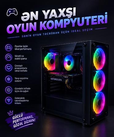🎮 GAMING PC — YÜKSƏK PERFORMANS! 🔥 Oyun sevənlər üçün ideal seçim!