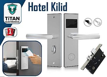 canta satışı: Hotel kilidi 2-S ☑️ ▪ Material: Paslanmayan polad ☑️ ▪ Rəng: gümüş ☑️ — 1