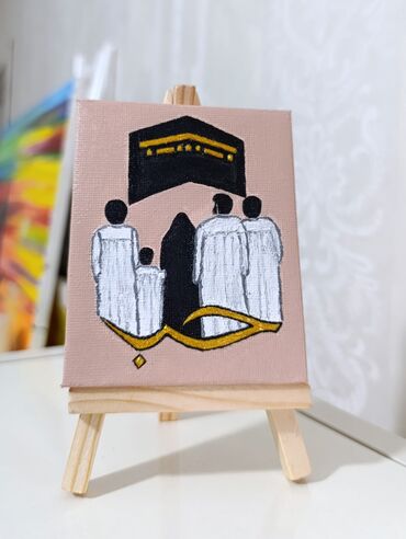 Искусственные цветы: Kətan üzərində Mini tablolar özəl sifarişlə. Kətan üzərində çəkilmiş
