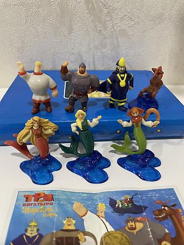 kinder oyuncaq: Игрушки киндер сюрприз серия Три богатыря, серия за 30 — 3