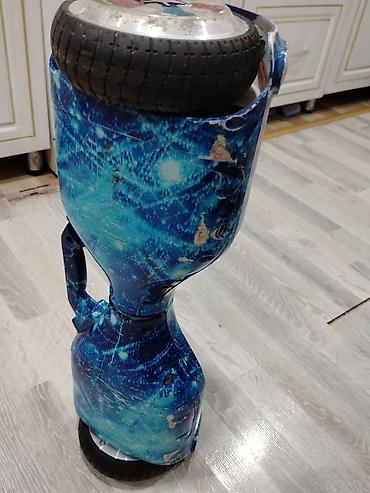 гироскутер в баку: Elektrik hoverboard (gyroskuter) - Korpus: mavi “kosmos” dizaynlı — 3