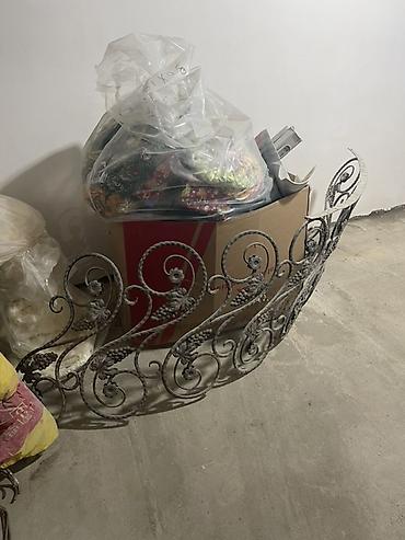 dəmir deşən: Metal vintli pilləkən dəsti - Material: qalın divarlı metal mərkəzi — 3