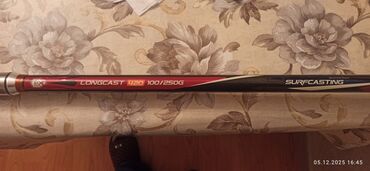 Ovçuluq və balıqçılıq: Dolphin Longcast 420 Surfcasting qamışı + fırlanan makara - Model — 2