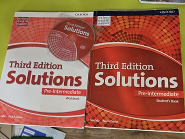 python книга: Комплект учебников "Solutions" (Third Edition, Pre-Intermediate) от